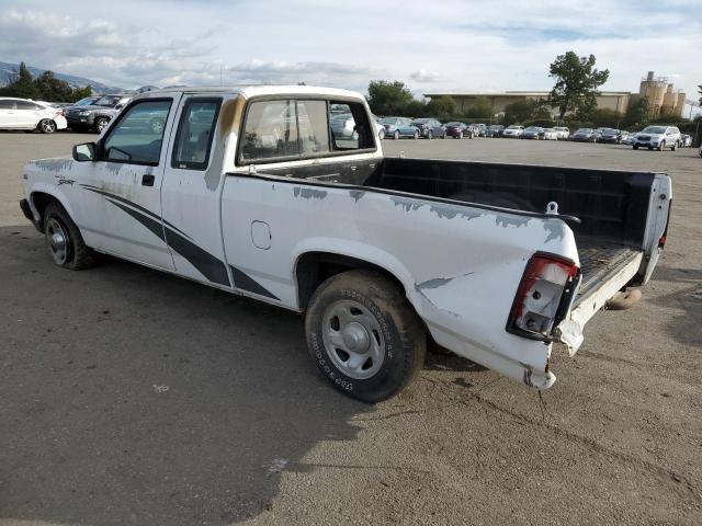 1B7GL23X2TS568642 - 1996 DODGE DAKOTA WHITE photo 2