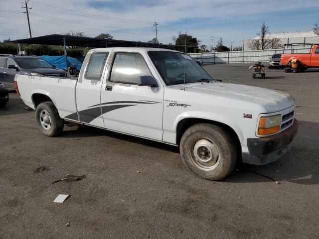 1B7GL23X2TS568642 - 1996 DODGE DAKOTA WHITE photo 4