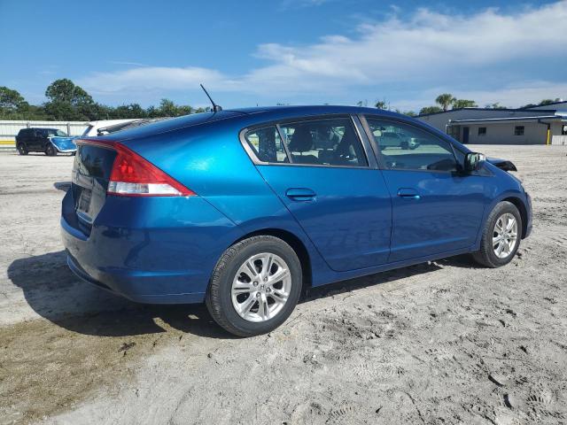 JHMZE2H78BS005054 - 2011 HONDA INSIGHT EX BLUE photo 3