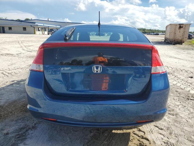 JHMZE2H78BS005054 - 2011 HONDA INSIGHT EX BLUE photo 6
