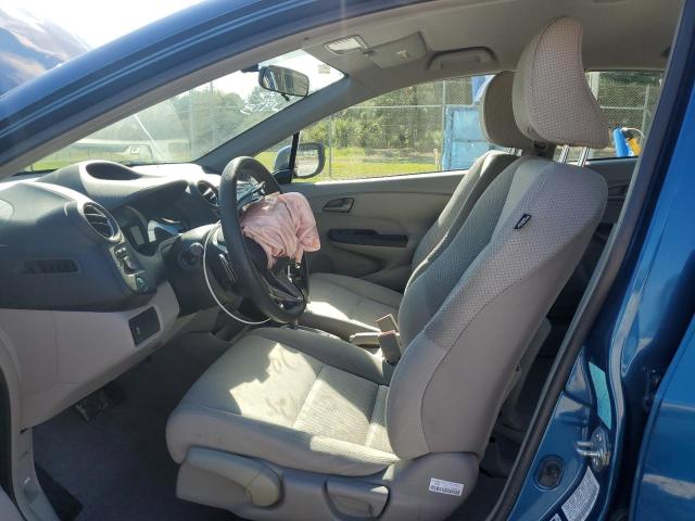 JHMZE2H78BS005054 - 2011 HONDA INSIGHT EX BLUE photo 7