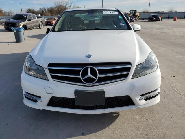 WDDGF4HB3ER310792 - 2014 MERCEDES-BENZ C 250 WHITE photo 5