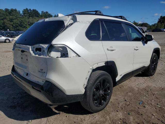 4T3T6RFV1NU101232 - 2022 TOYOTA RAV4 SE WHITE photo 3