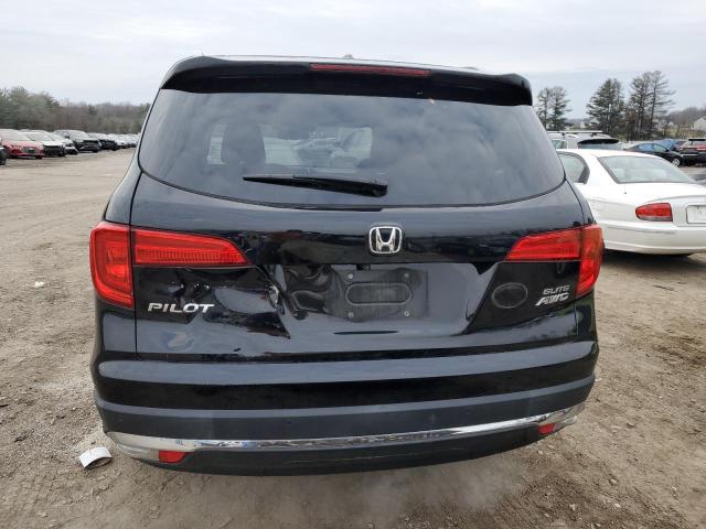 5FNYF6H02JB044562 - 2018 HONDA PILOT ELITE BLACK photo 6