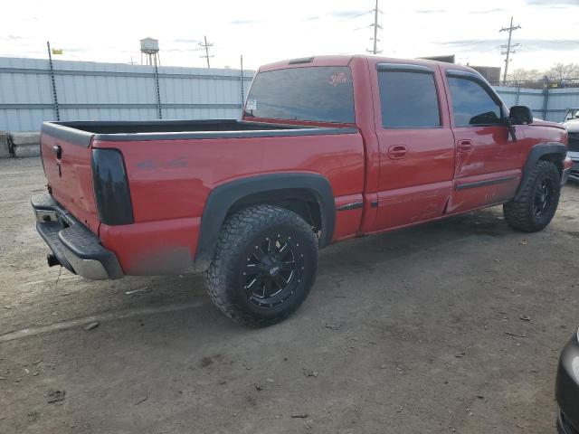 2GCEK13T361224095 - 2006 CHEVROLET SILVERADO K1500 RED photo 3