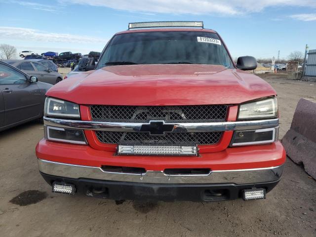 2GCEK13T361224095 - 2006 CHEVROLET SILVERADO K1500 RED photo 5