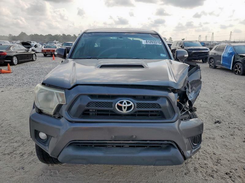 5TFJU4GN4DX045019 - 2013 TOYOTA TACOMA DOUBLE CAB PRERUNNER GRAY photo 5