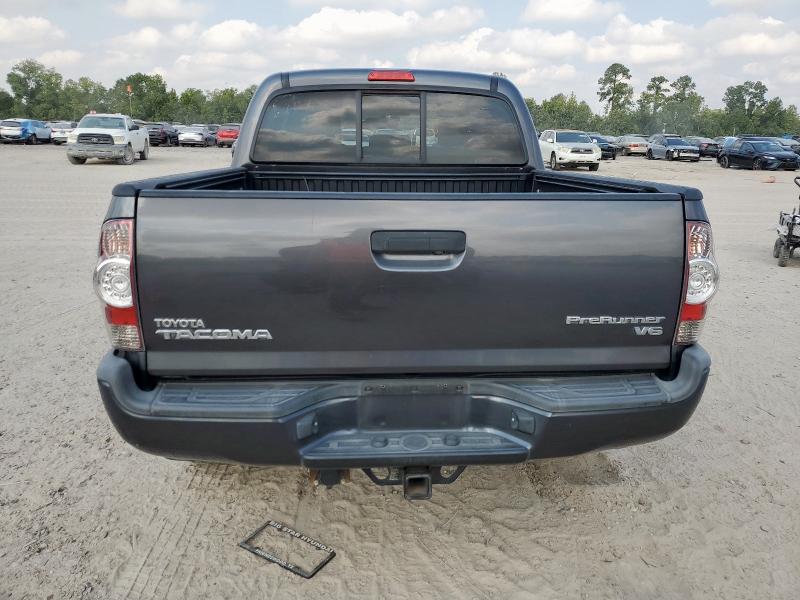 5TFJU4GN4DX045019 - 2013 TOYOTA TACOMA DOUBLE CAB PRERUNNER GRAY photo 6