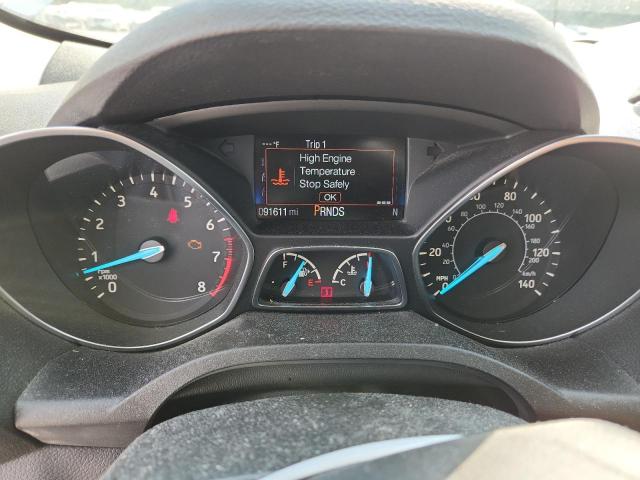 1FMCU0JD2HUD33996 - 2017 FORD ESCAPE TITANIUM Күміс фото 9