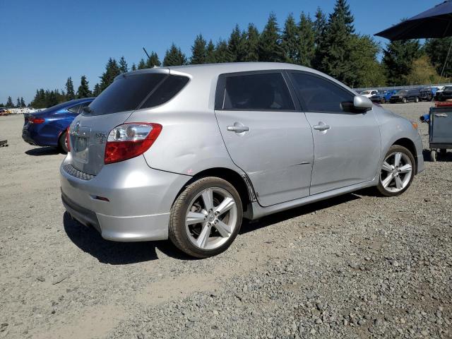 2T1KE40E79C024392 - 2009 TOYOTA COROLLA MATRIX S SILVER photo 3