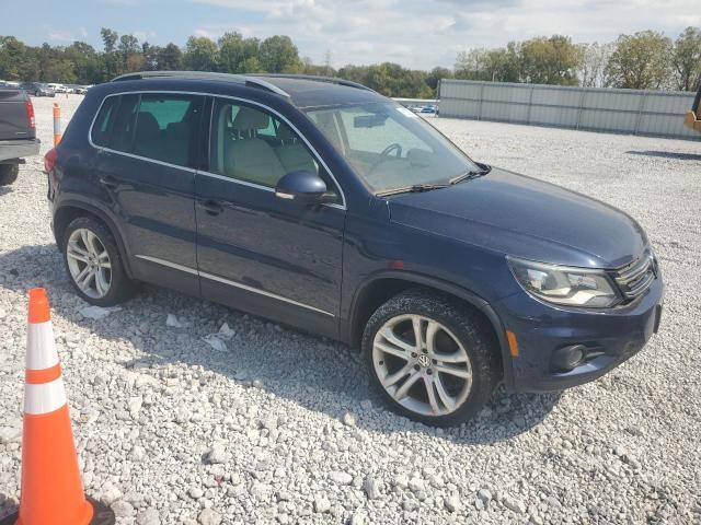 WVGBV3AX2DW605210 - 2013 VOLKSWAGEN TIGUAN S BLUE photo 4