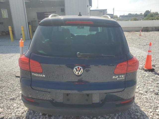 WVGBV3AX2DW605210 - 2013 VOLKSWAGEN TIGUAN S BLUE photo 6