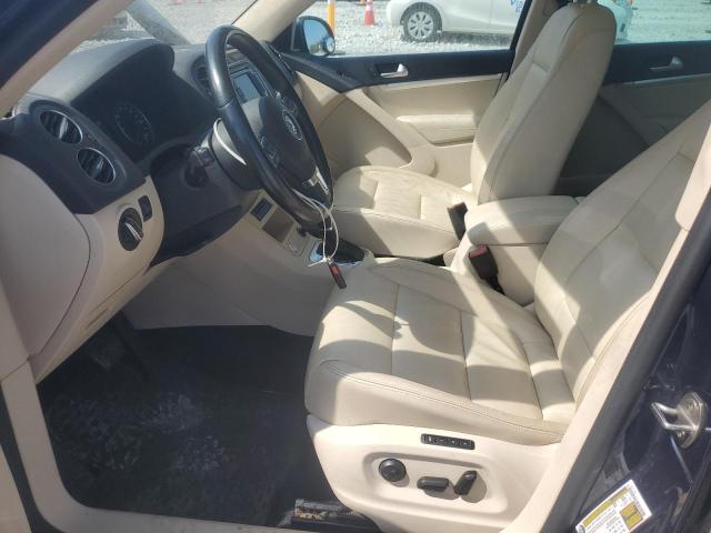 WVGBV3AX2DW605210 - 2013 VOLKSWAGEN TIGUAN S BLUE photo 7