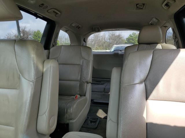 5FNRL5H62BB036068 - 2011 HONDA ODYSSEY EXL ბურგუნდია ფოტო 10