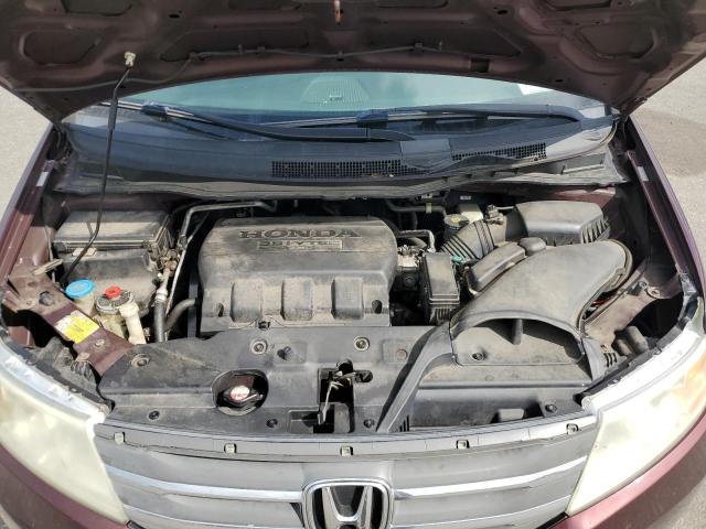 5FNRL5H62BB036068 - 2011 HONDA ODYSSEY EXL ბურგუნდია ფოტო 12