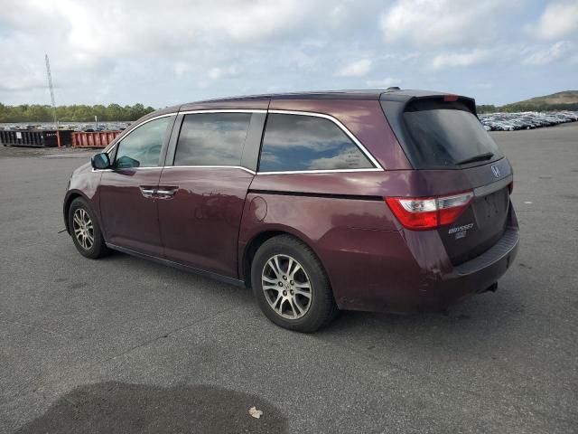 5FNRL5H62BB036068 - 2011 HONDA ODYSSEY EXL ბურგუნდია ფოტო 2