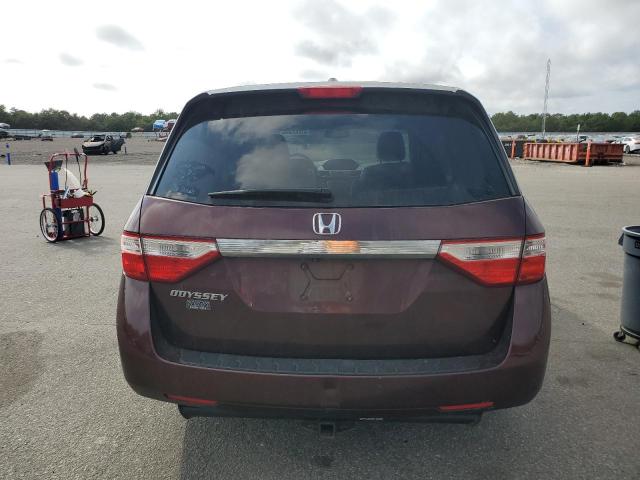 5FNRL5H62BB036068 - 2011 HONDA ODYSSEY EXL ბურგუნდია ფოტო 6