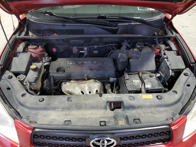 JTMBD33V786065734 - 2008 TOYOTA RAV4 BURGUNDY photo 12