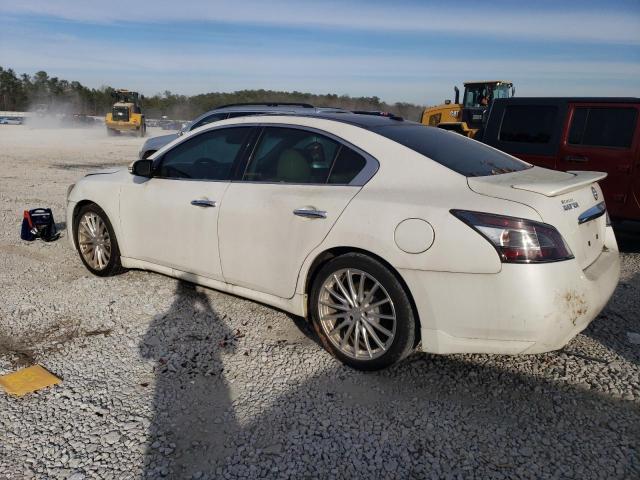 1N4AA5APXDC844602 - 2013 NISSAN MAXIMA S WHITE photo 2