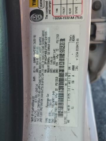 3FADP4BJ1KM124195 - 2019 FORD FIESTA SE 白色 照片 12