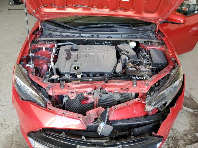 2T1BURHEXJC996643 - 2018 TOYOTA COROLLA L წითელი ფოტო 11