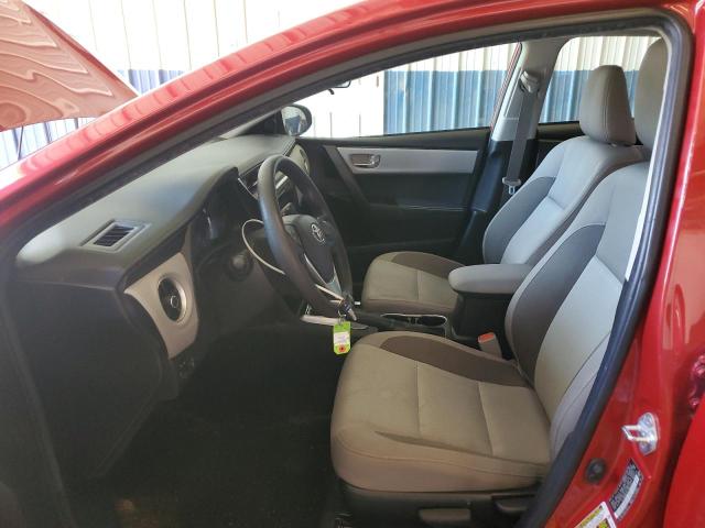2T1BURHEXJC996643 - 2018 TOYOTA COROLLA L წითელი ფოტო 7