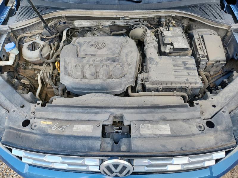 3VV3B7AX8JM000887 - 2018 VOLKSWAGEN TIGUAN SE Mavi foto 12