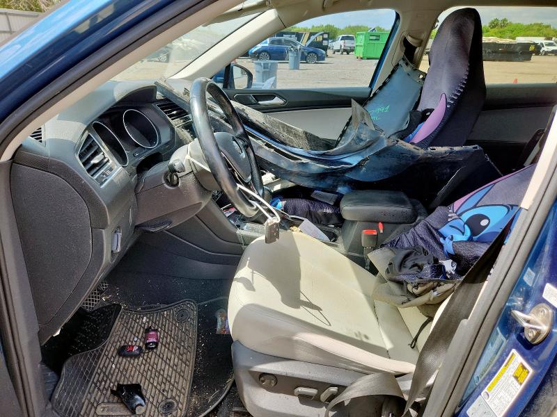 3VV3B7AX8JM000887 - 2018 VOLKSWAGEN TIGUAN SE Mavi foto 7