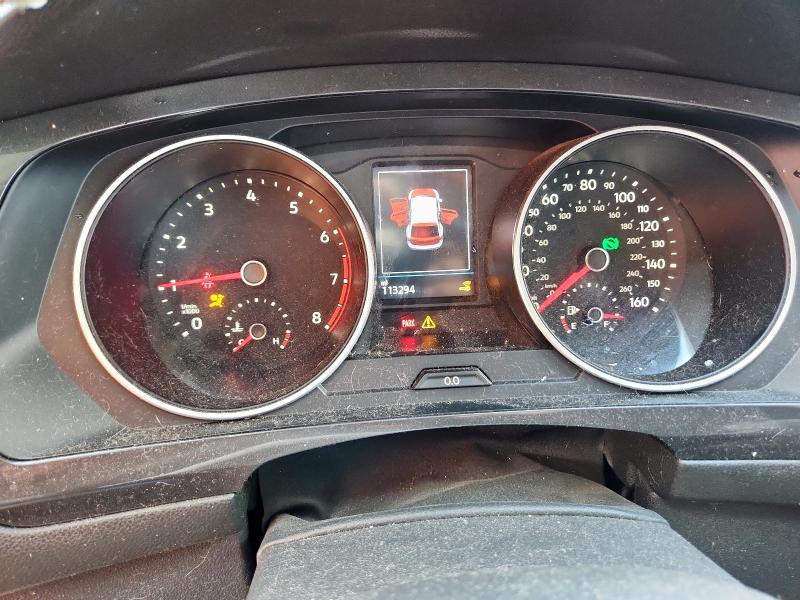 3VV3B7AX8JM000887 - 2018 VOLKSWAGEN TIGUAN SE Mavi foto 9