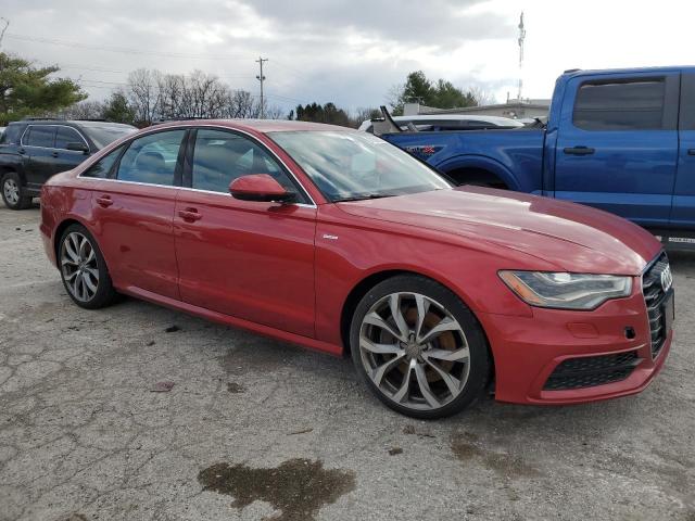 WAUHGAFC1CN128175 - 2012 AUDI A6 PRESTIGE 红色 照片 4