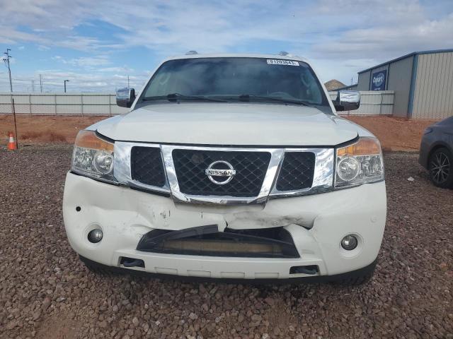 5N1AA0NEXCN618922 - 2012 NISSAN ARMADA SV WHITE photo 5