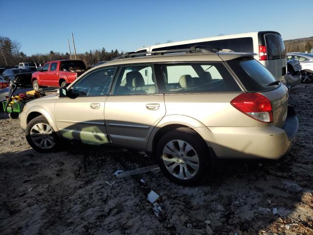 4S4BP86CX84331589 - 2008 SUBARU OUTBACK 3.0R LL BEAN TAN photo 2