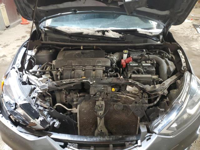 3N1AB7AP2KY202045 - 2019 NISSAN SENTRA S GRAY photo 11