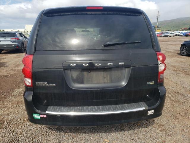 2C4RDGCG5DR582461 - 2013 DODGE CARAVAN SXT BLACK photo 6