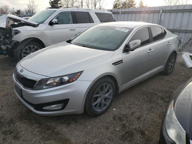 KNAGN4A72C5258317 - 2012 KIA OPTIMA EX SILVER photo 1