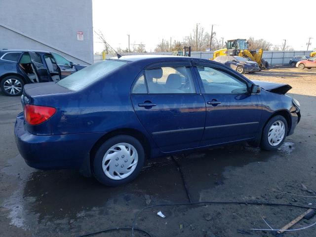 2T1BR32E44C178269 - 2004 TOYOTA COROLLA CE BLUE photo 3