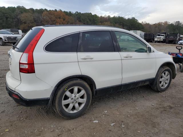 JHLRE38777C012721 - 2007 HONDA CR-V EXL WHITE photo 3