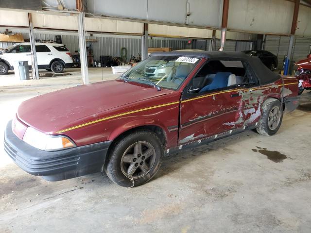 1G1JC34TXP7315092 - 1993 CHEVROLET CAVALIER RS RED photo 1