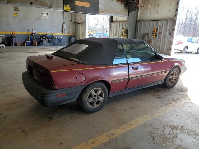 1G1JC34TXP7315092 - 1993 CHEVROLET CAVALIER RS RED photo 3