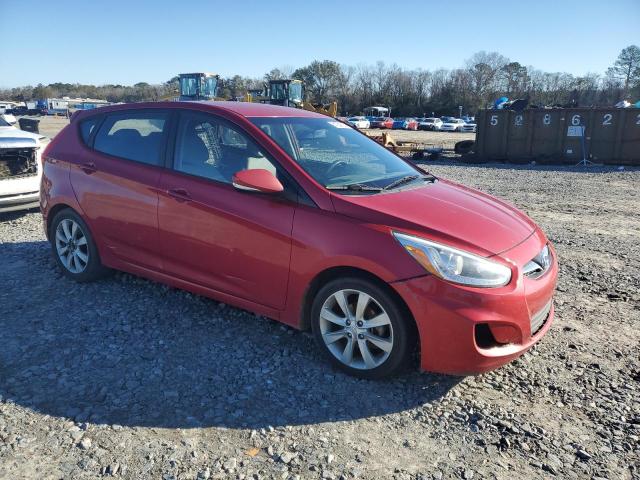 KMHCU5AE2EU174074 - 2014 HYUNDAI ACCENT GLS RED photo 4