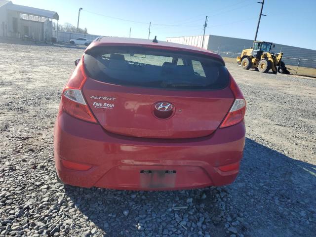 KMHCU5AE2EU174074 - 2014 HYUNDAI ACCENT GLS RED photo 6