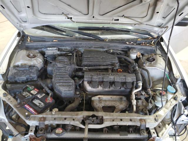 1HGEM22565L020131 - 2005 HONDA CIVIC LX SILVER photo 11