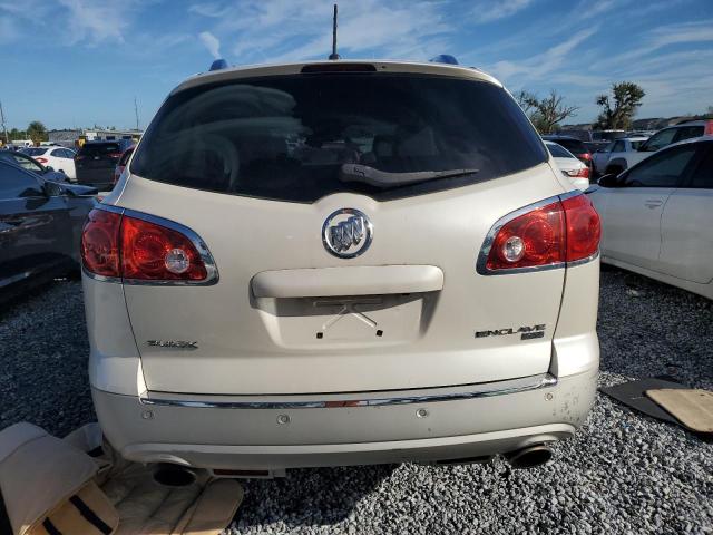 5GAKRBED8BJ140396 - 2011 BUICK ENCLAVE CXL WHITE photo 6