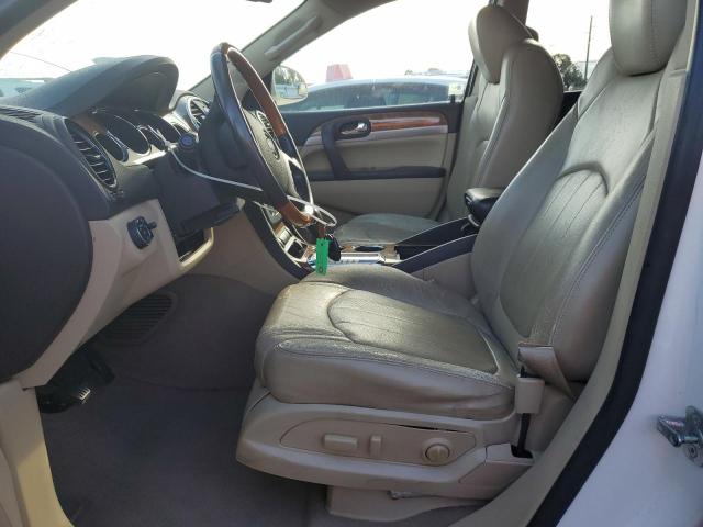 5GAKRBED8BJ140396 - 2011 BUICK ENCLAVE CXL WHITE photo 7