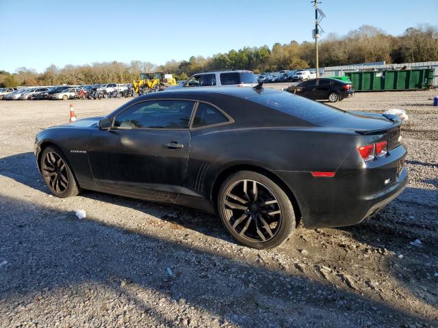 2G1FB1E35C9130758 - 2012 CHEVROLET CAMARO LT BLACK photo 2