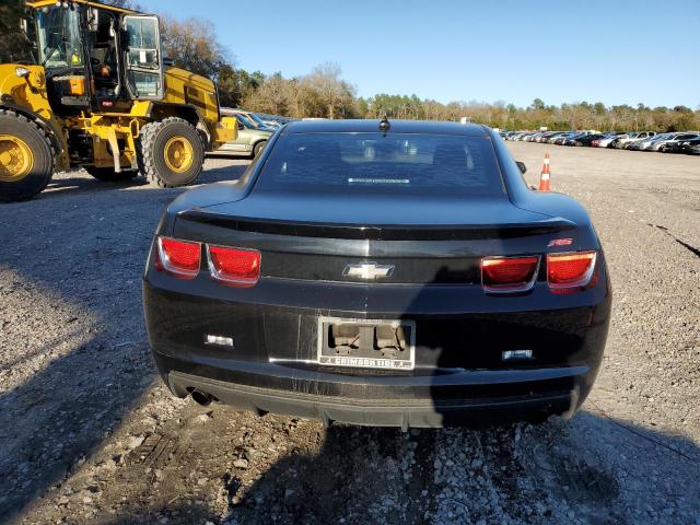 2G1FB1E35C9130758 - 2012 CHEVROLET CAMARO LT BLACK photo 6