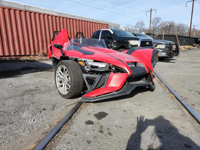 57XAAPHD3M8146649 - 2021 POLARIS SLINGSHOT SL RED photo 1