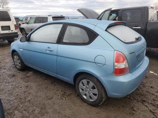 KMHCM3AC6BU200867 - 2011 HYUNDAI ACCENT GL BLUE photo 2