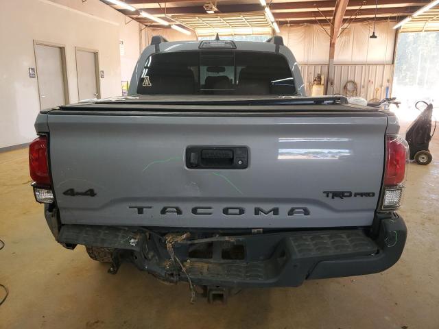 5TFCZ5ANXHX118120 - 2017 TOYOTA TACOMA DOUBLE CAB ნაცრისფერი ფოტო 6