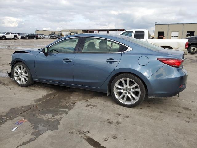 JM1GJ1V56E1107030 - 2014 MAZDA 6 TOURING BLUE photo 2